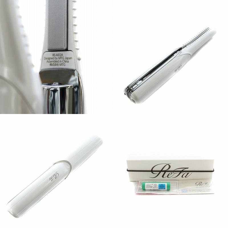 ReFa フィンガーアイロン　ホワイト　RE-A102A 美品！ REFA|フィンガーアイロン|HARDOFFオフモール（オフモ