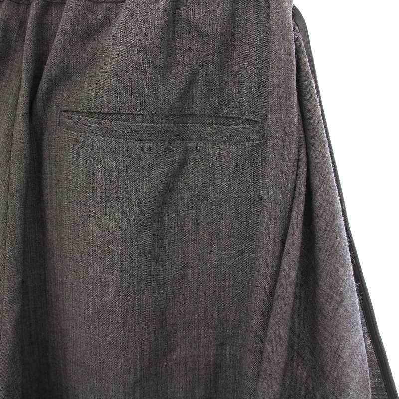未使用品 シーニュ 25SS サイドフレアパンツ Ron スラックス タック