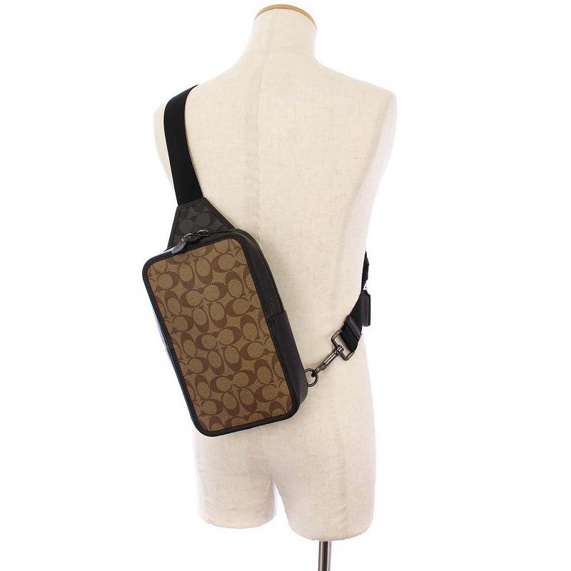 COACH コーチ サリバンパック ブロックド ジグネチャー スリング