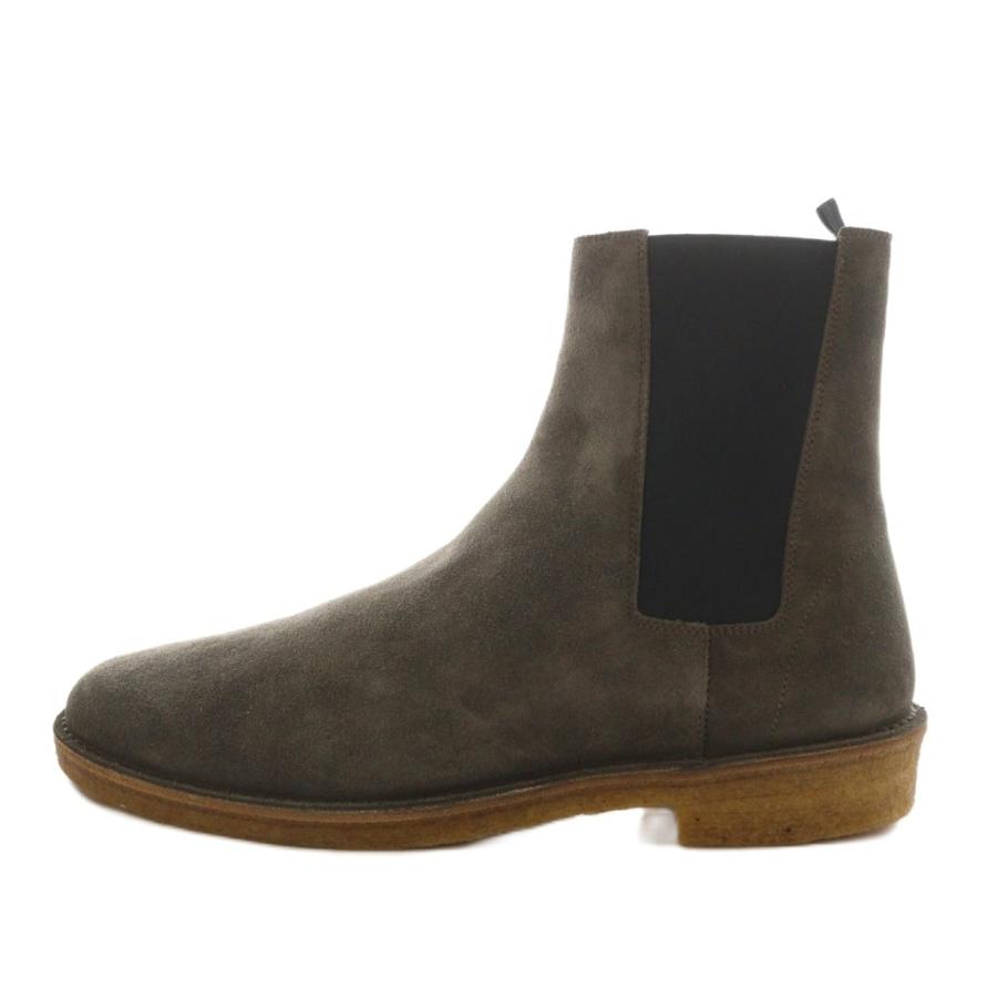 SAINT LAURENT サイドゴアブーツ スエード　40.5 サンローランスエードサイドゴアブーツ