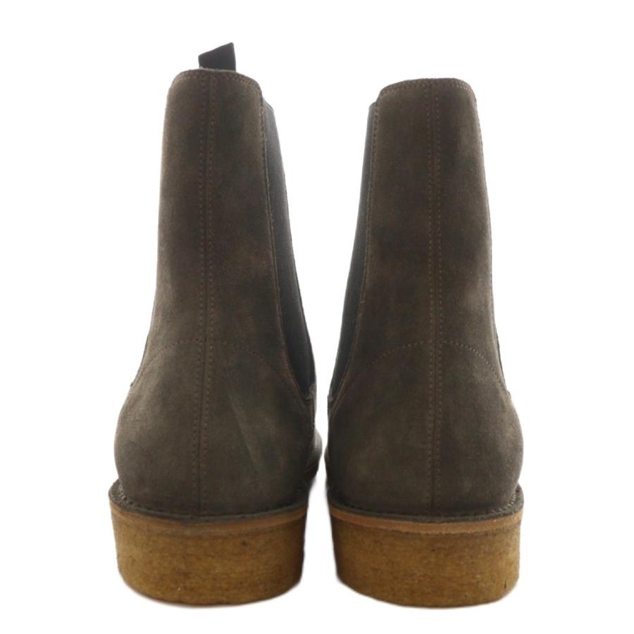 SAINT LAURENT サイドゴアブーツ スエード　40.5 サンローランスエードサイドゴアブーツ