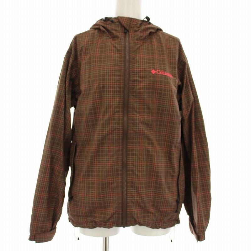 Columbia マウンテンパーカー ナイロンジャケット チェック柄 00s Columbia （コロンビア） チェック柄マウンテンパーカー