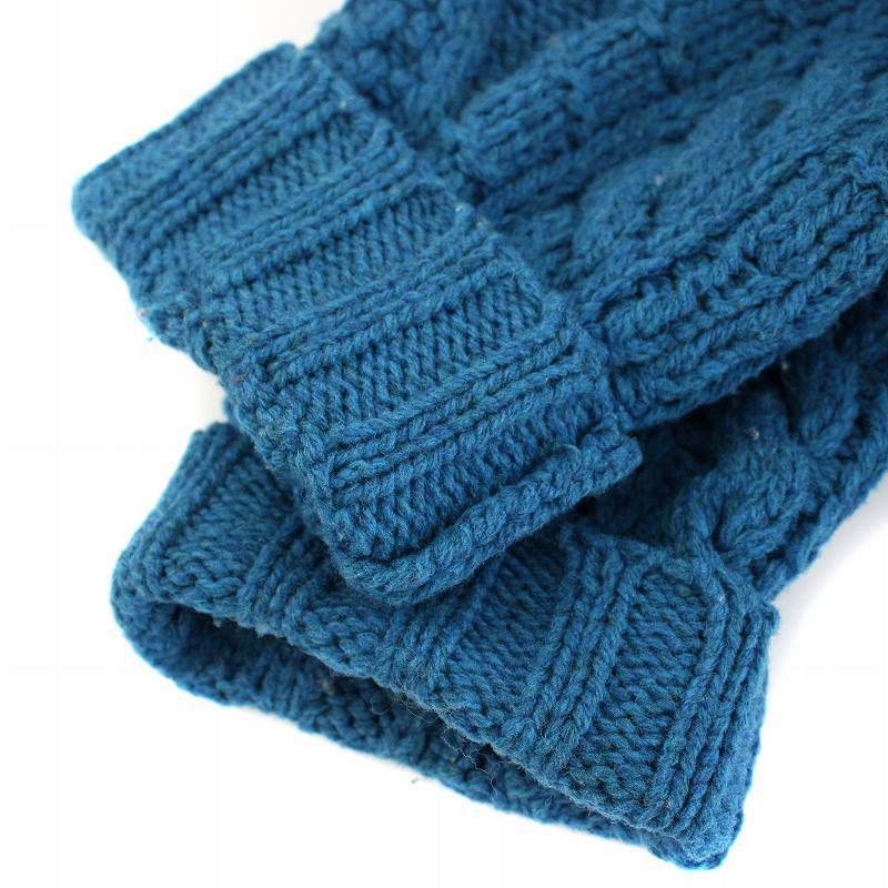 キャバン CABaN 23AW ウールハンドケーブルVネックプルオーバー ニット  