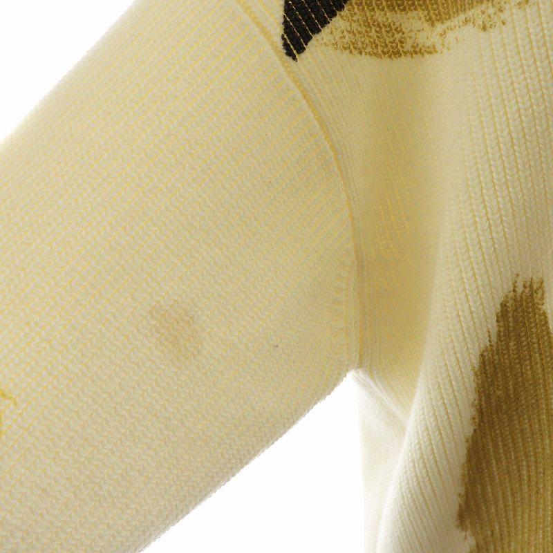 トップス N.HOOLYWOOD Ameri LOUISE PAINT KNIT TOP N.HOOLYWOOD for Ameri LOUISE PAINT KNIT TOP