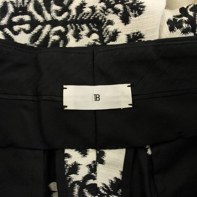 トゥモローランド TOMORROWLAND ビー .B 23SS ワイドパンツ ジップ