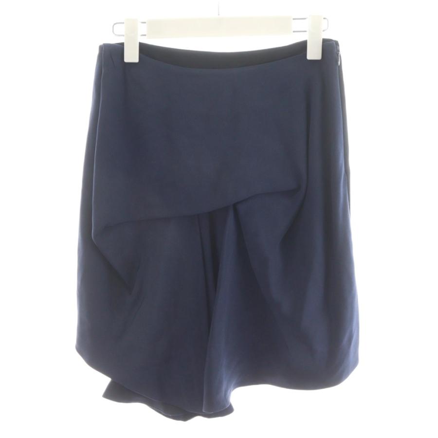 BALENCIAGA（バレンシアガ） フレアスカート ミニ丈 バイカラー シルク