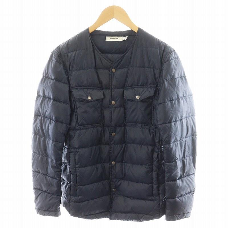 ノンネイティブ nonnative FARMER DOWN SHIRT ダウンジャケット