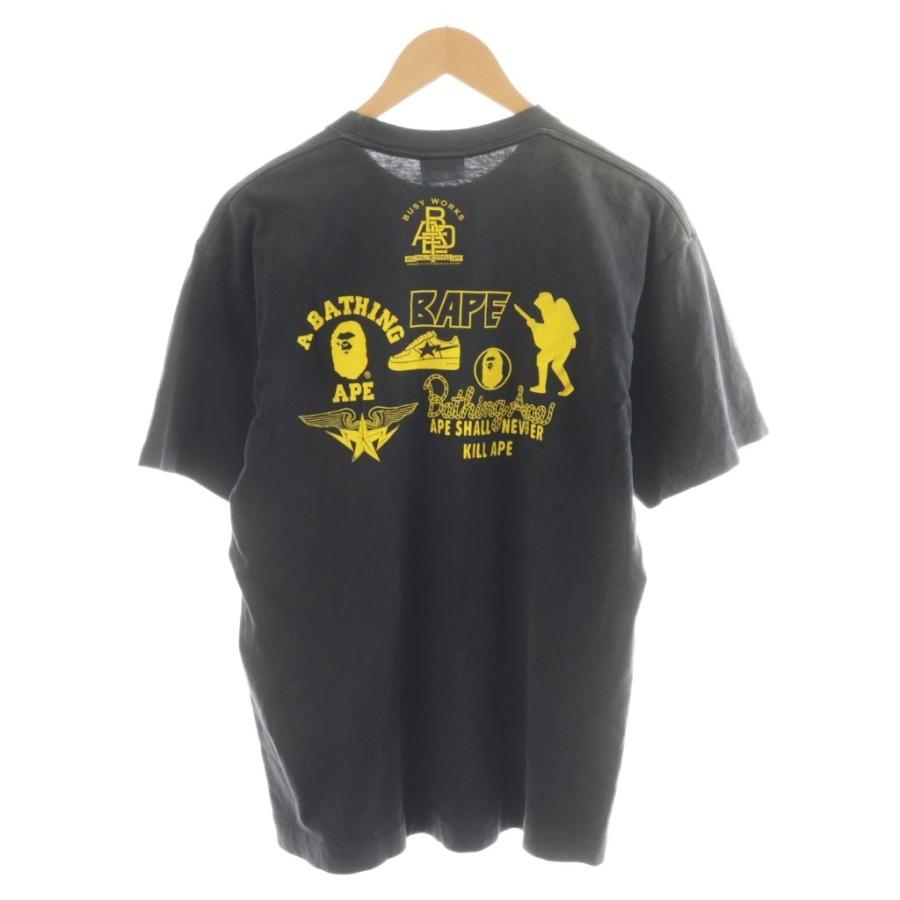 A BATHING APE ロゴ Tシャツ A BATHING APE® Bathing Ape Logo Relaxed Fit Tee | Bape