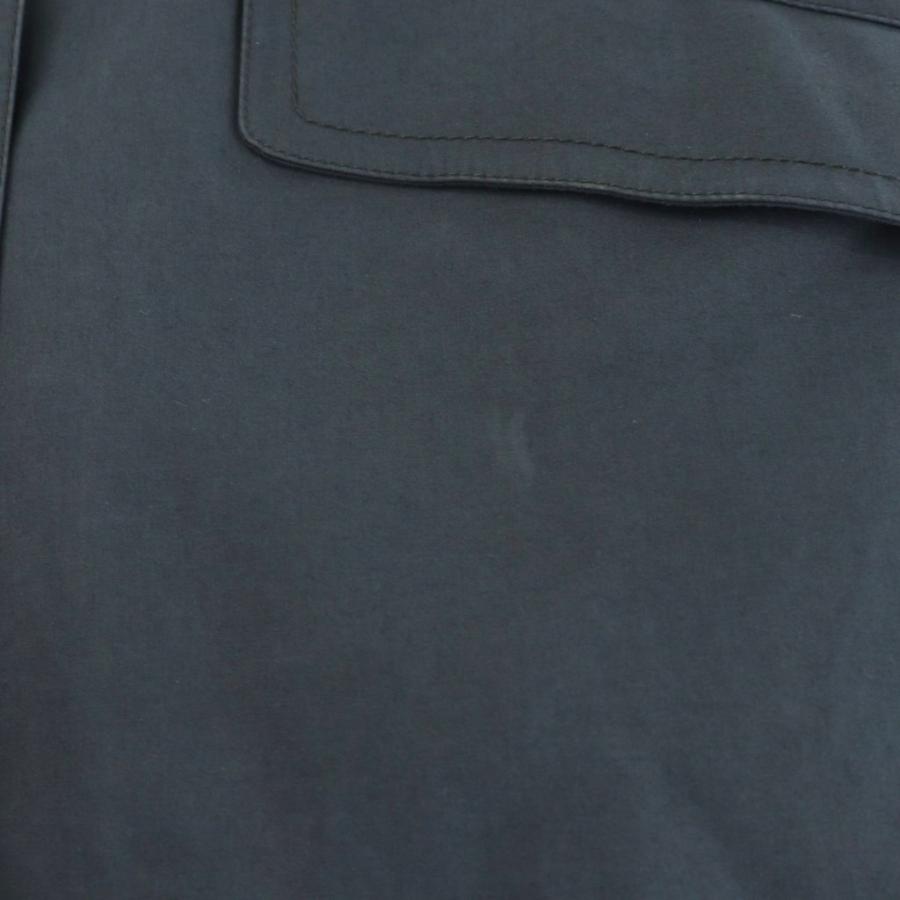PRADA（プラダ） チェスターコート ロング丈 コットン 42 紺 ネイビー