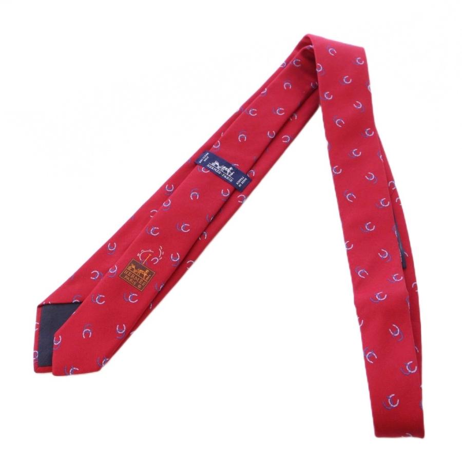 未使用 HERMES エルメス ネクタイ ファソネ H柄 総柄 赤 レッド 新品未使用】HERMES エルメス ネクタイ H柄 レッド - メルカリ
