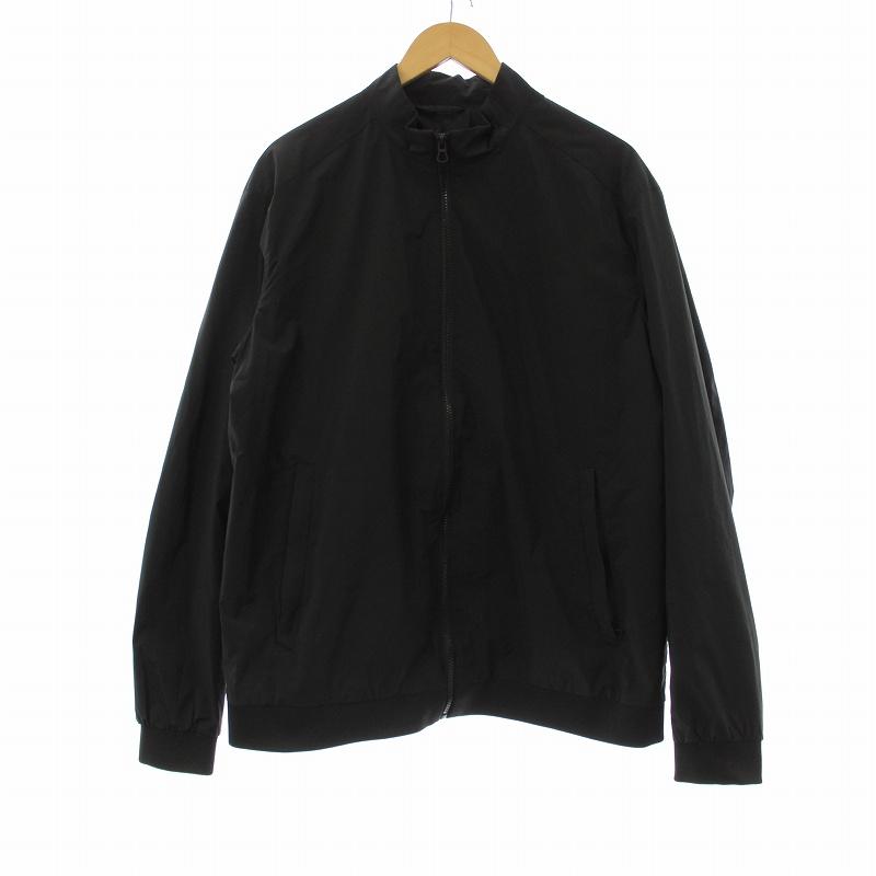 ZARA ナイロン　ジャケット　ブルゾン ZARA（ザラ） ナイロンジャケット ブルゾン ジップアップ XL 黒