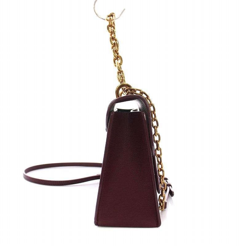 チャールズ&キース CHARLES&KEITH フロントフラップ チェーン