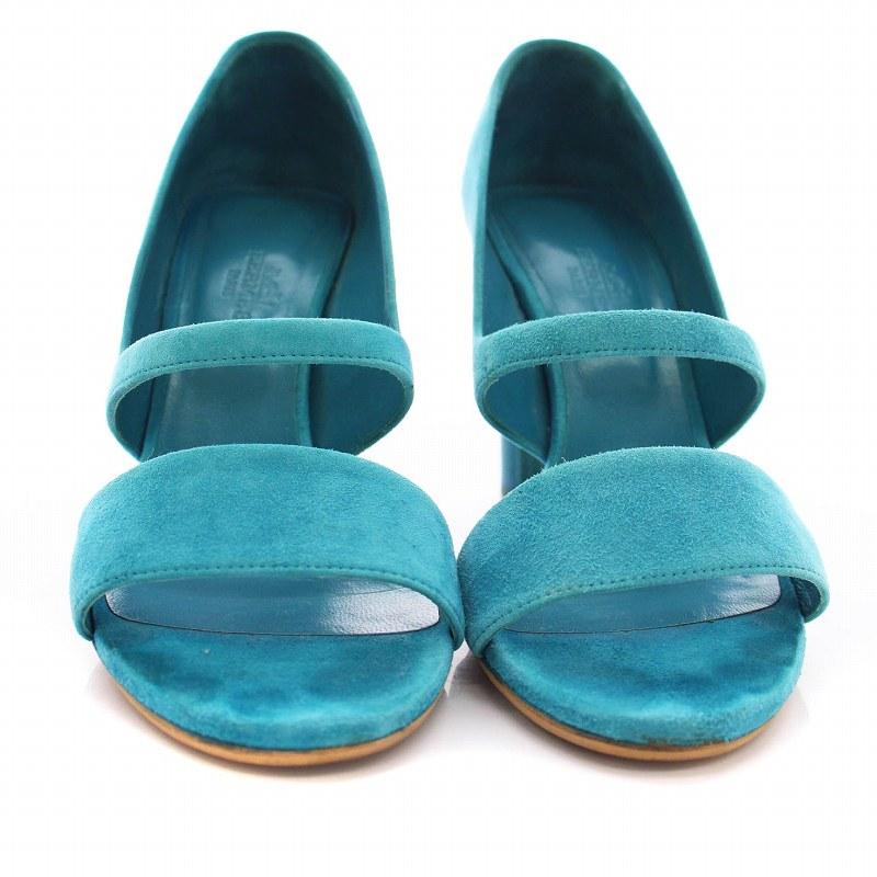 HERMES（エルメス） パンプス サンダル スエード ハイヒール 36.5