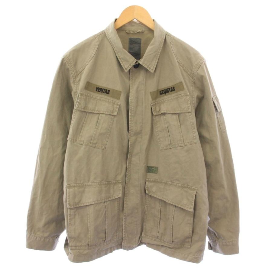 NEIGHBORHOOD ミリタリージャケット LARGE カーキ ネイバーフッド NEIGHBORHOOD ミリタリージャケット アウター ミドル丈