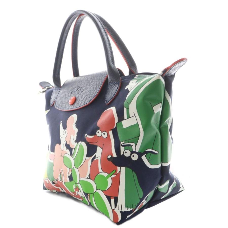 【新品】ロンシャン LONGCHAMP トートバッグ 三色馬刺繍　コンパクト 新品未使用【LONGCHAMP】トートバッグ 70周年 Lサイズ 馬刺繍
