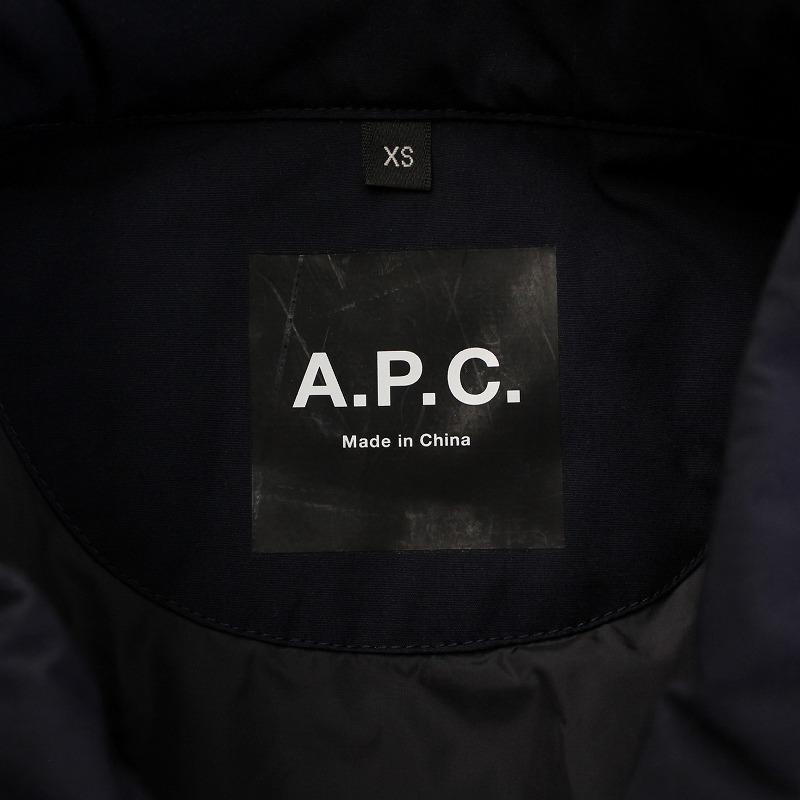 A.P.C.（アーペーセー） パデッドコーチジャケット ステンカラー 中綿