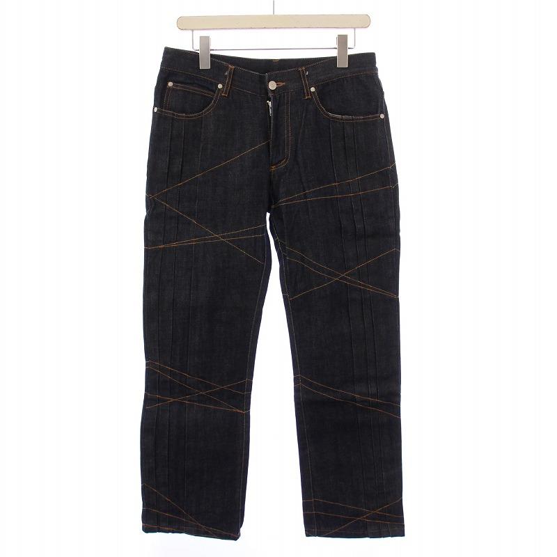 ゴルチエのデニム Jean Paul Gaultier Jean's 90s NOS blue jeans trousers sz 27 | eBay