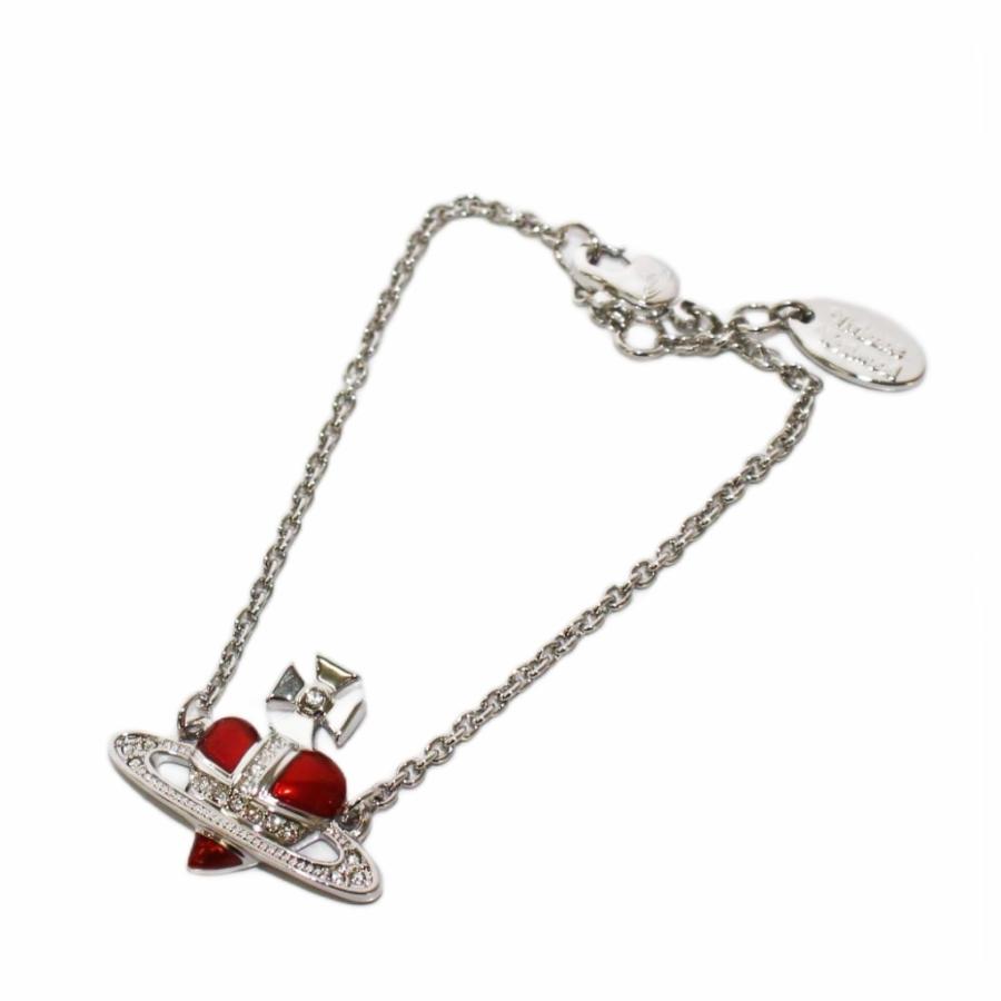 ヴィヴィアンウエストウッド ハート オーブ ブレスレット シルバー ストーン Vivienne Westwood ヴィヴィアン ウエストウッド 安全ピン