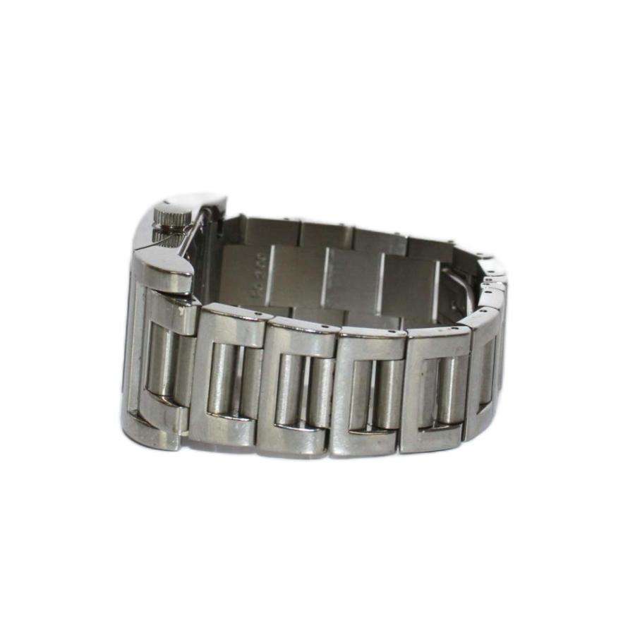 BVLGARI ブルガリ レッタンゴロ 自動巻き 腕時計 ホワイト文字盤