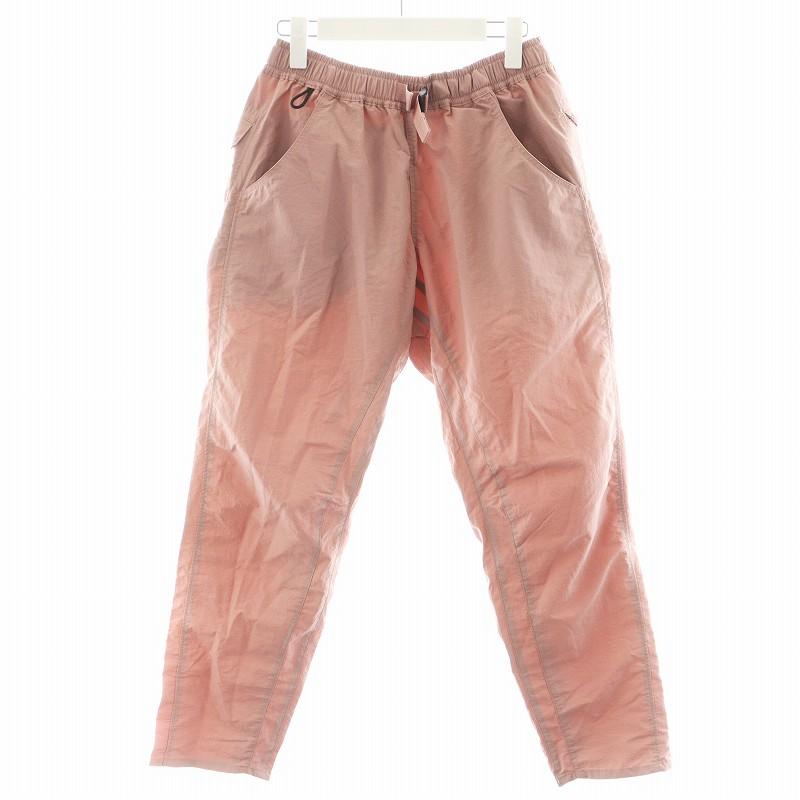 山と道 5-Pocket Pants レディース Mサイズ ウッドローズ ピンク 山と道 5-Pocket Pants イージーパンツ ロゴ ナイロン L ピンク /AN35