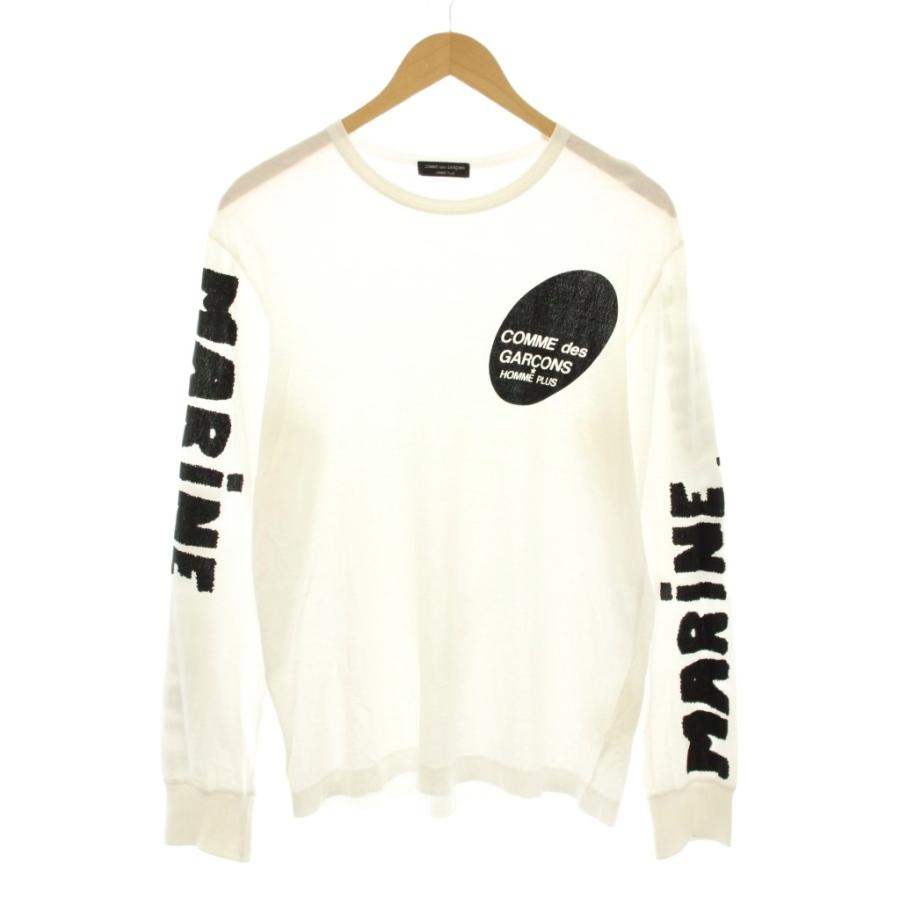 コムデギャルソンオムプリュス Tシャツ カットソー 長袖 クルーネック 