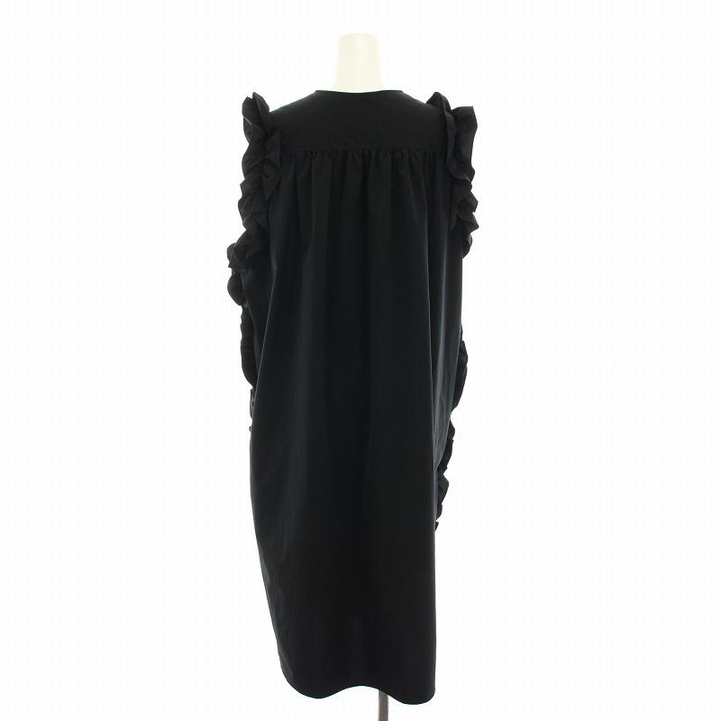 ヨーコチャン YOKOCHAN ノースリーブパールドレス フリル ワンピース