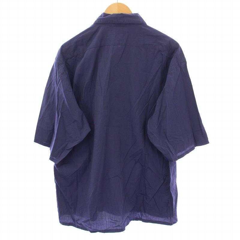 25SS blurhms ブルーシャツ サイズ2 ブラームス blurhms 23SS Chambray Open-collar Shirt シャンブレー