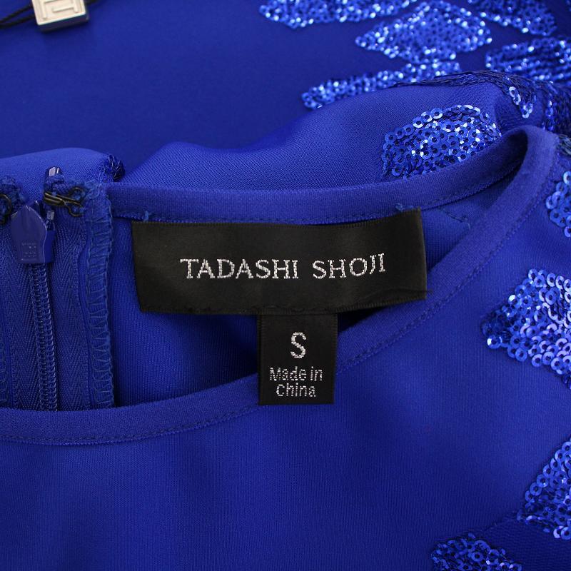 タダシショージ TADASHI SHOJI タイトワンピース ひざ丈 ノースリーブ