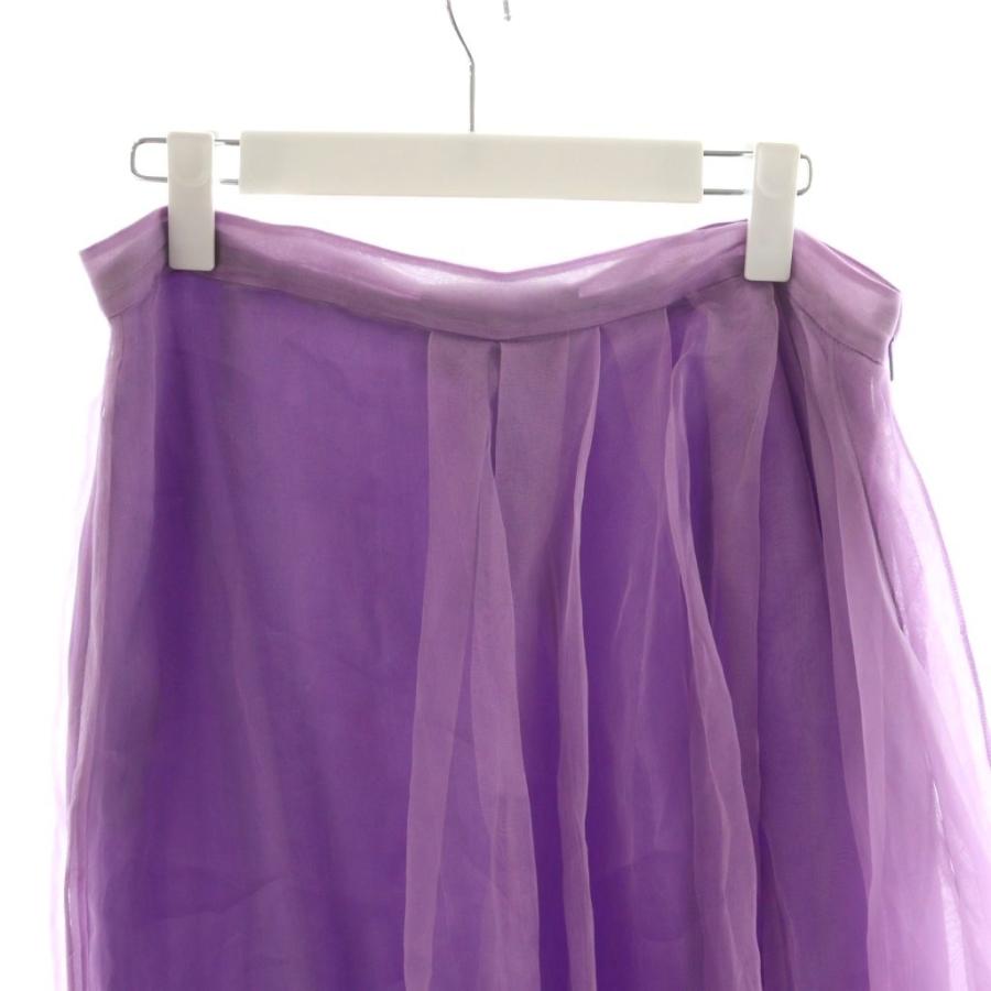 GUCCI（グッチ） チュールスカート フレアスカート ロング丈 シアー