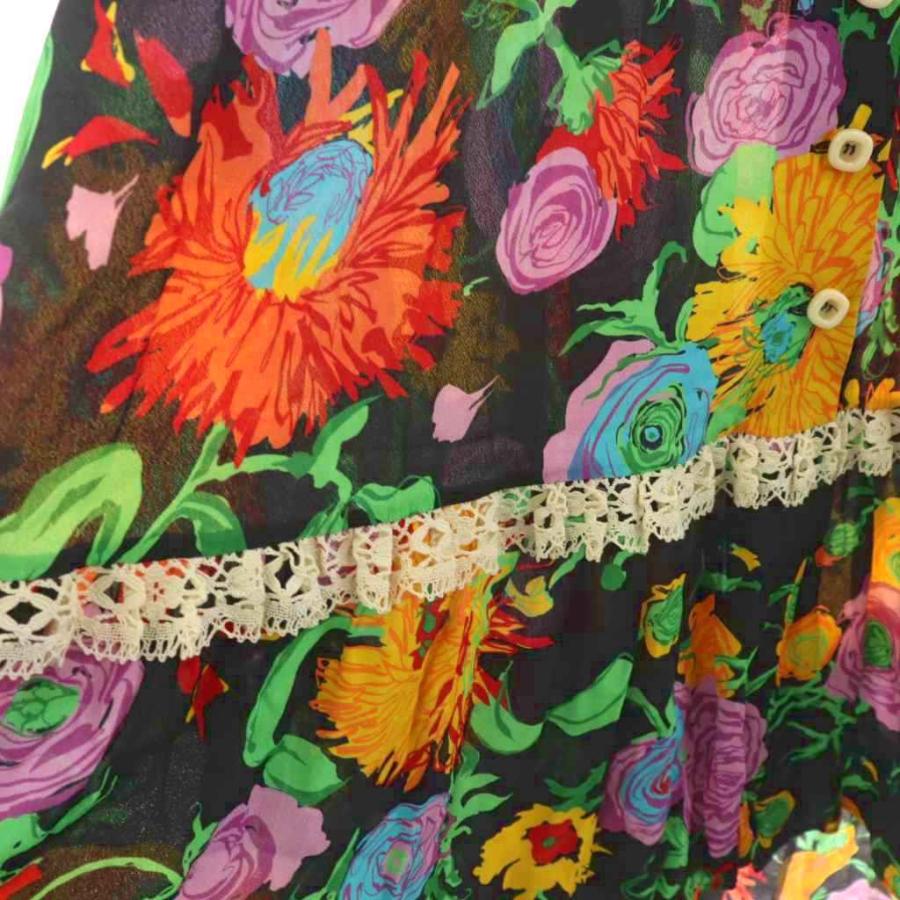 GUCCI（グッチ） ケン スコット プリント ヴィスコース フレアスカート