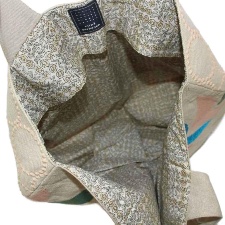 ミナペルホネン mina perhonen bird tambourine パニーニバッグ トート