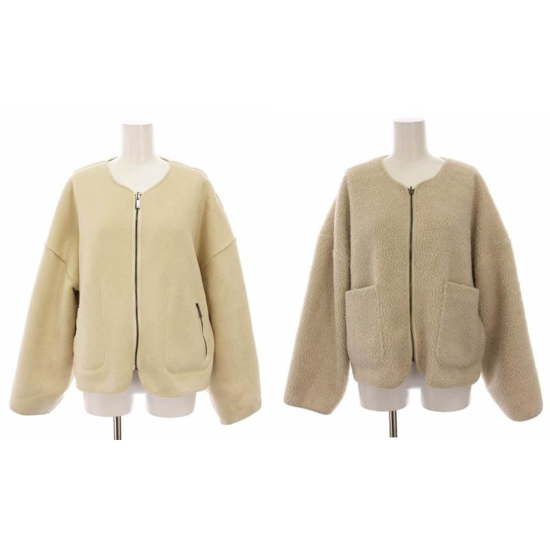 ZARA ボア　ブルゾン　アウター ZARA アウター ボアブルゾン ZARAのボアフリースが相当オシャレ