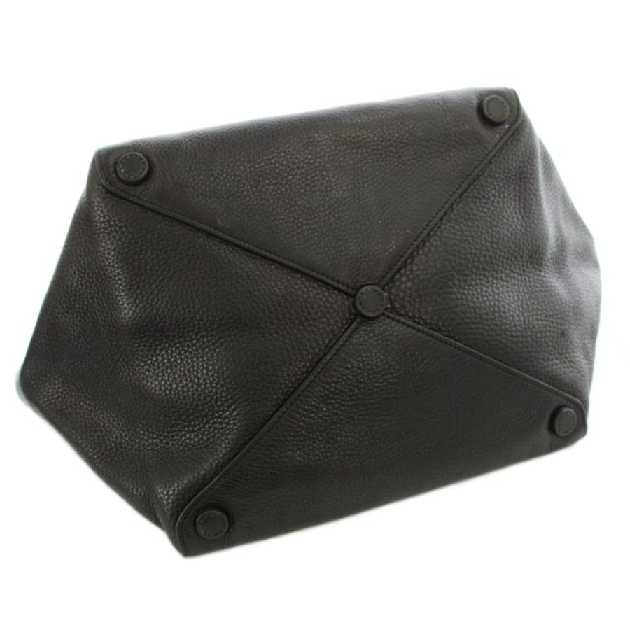 PRADA（プラダ） トートバッグ レザー トライアングルロゴ 黒 ブラック