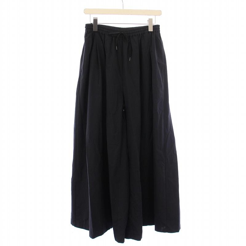 LE PHIL ルフィル アンサンブル 黒 ルフィル LE PHIL セットアップ ベスト シングル Vネック ワイド