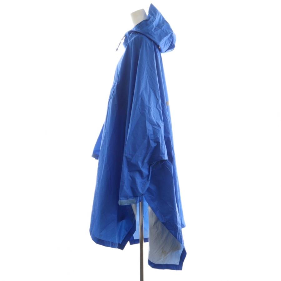 コムデギャルソン COMME des GARCONS ポンチョ フード ロゴ ナイロン F