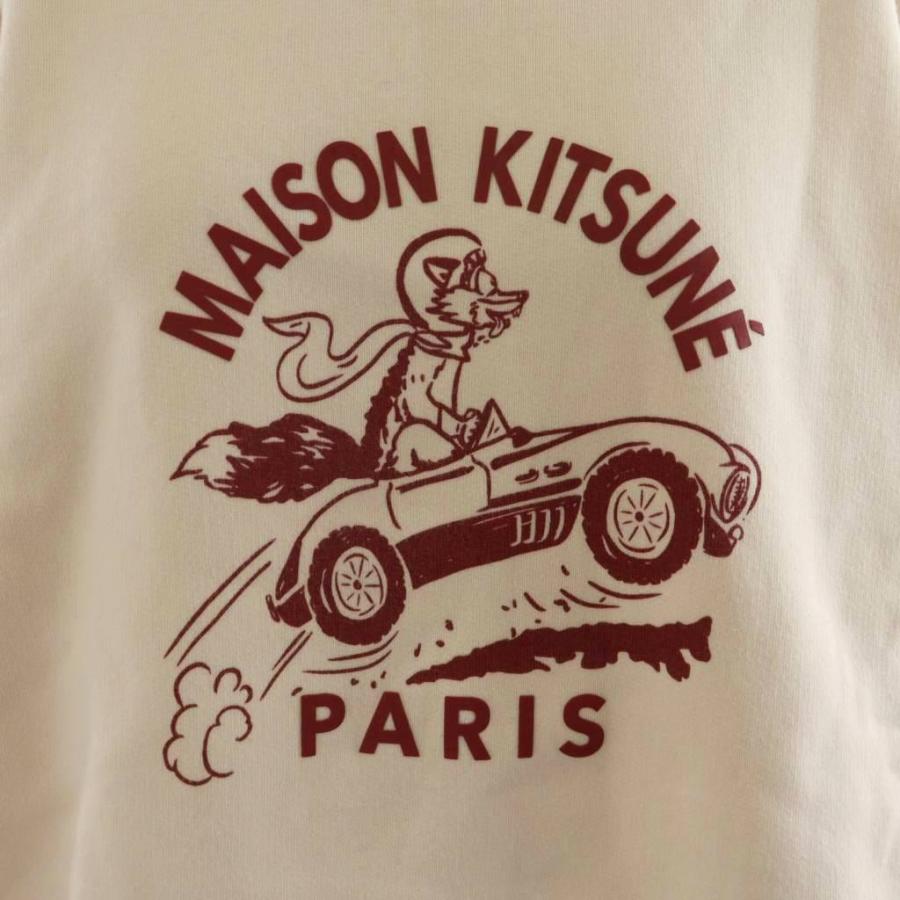 メゾンキツネ MAISON KITSUNE RACING FOX スウェットシャツ