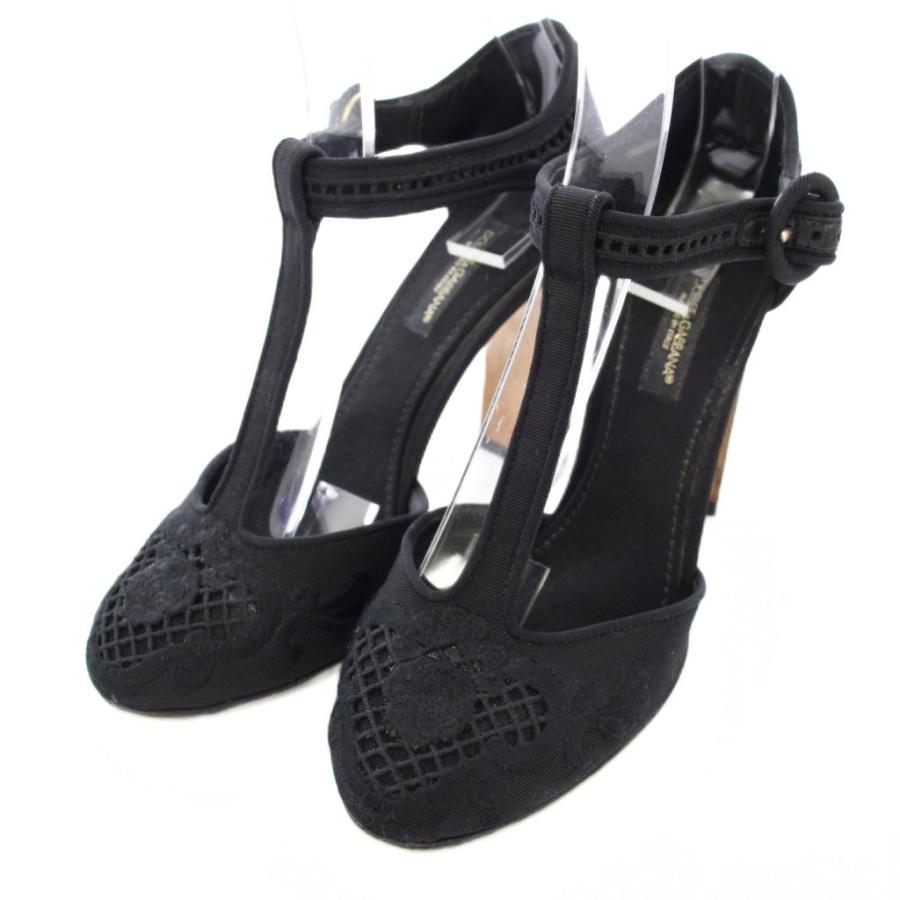 DOLCE&GABBANA（ドルチェ & ガッバーナ） ドルガバ パンプス ラウンド