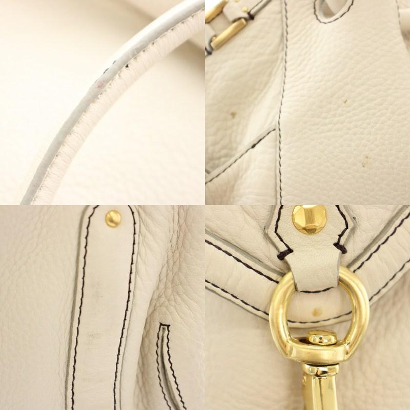 コールハーン COLE HAAN トートバッグ ハンドバッグ レザー アイボリー /YT ●D レディース |  | 07