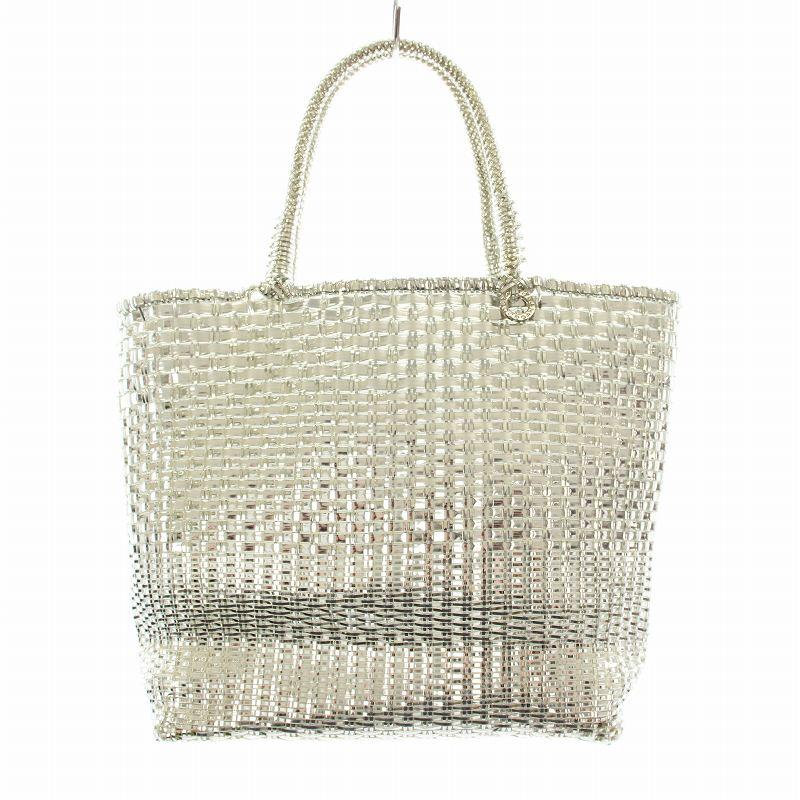 ANTEPRIMA/アンテプリマ シルバー イントレッチオ トートバッグ