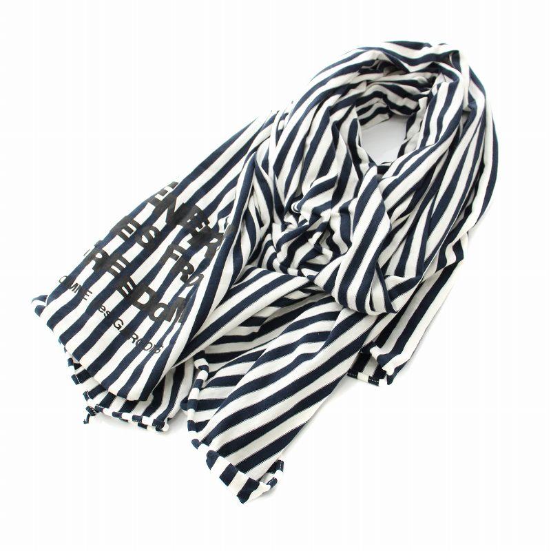 コムデギャルソン COMME des GARCONS ストール マフラー ストライプ柄