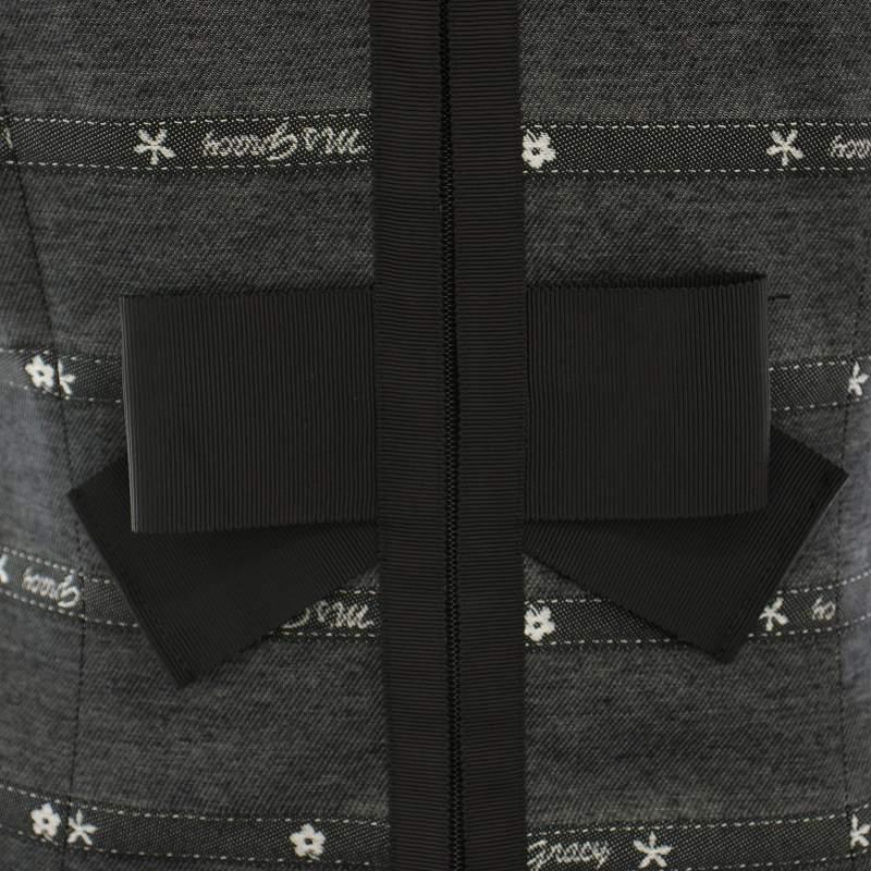 エムズグレイシー カメリアジップジャンパースカート ワンピース ひざ