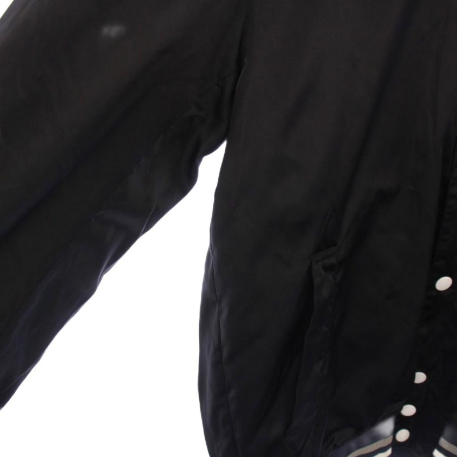 メゾンキツネ MAISON KITSUNE サテンボンバージャケット ブルゾン  