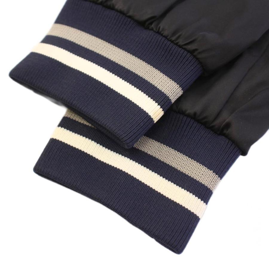 メゾンキツネ MAISON KITSUNE サテンボンバージャケット ブルゾン