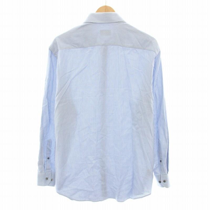 ジョルジオアルマーニ GIORGIO ARMANI シャツ 長袖 ストライプ柄 42