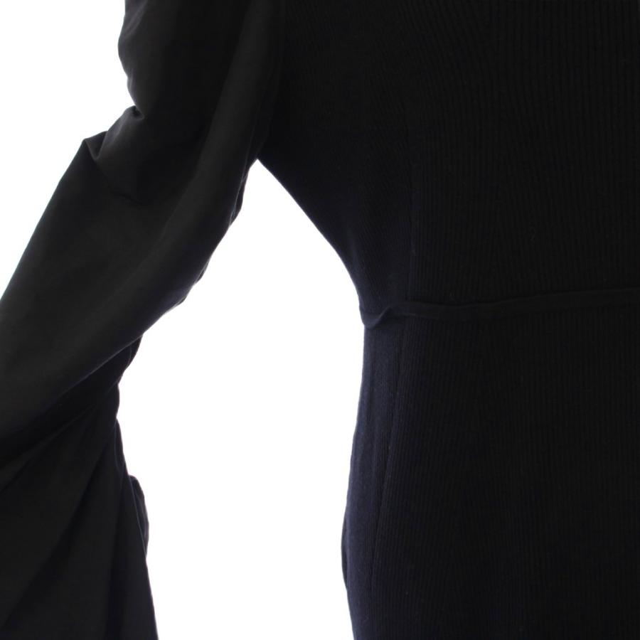 未使用】CELFORD 黒 ひざ丈ワンピース 長袖 ブラック 【公式通販】