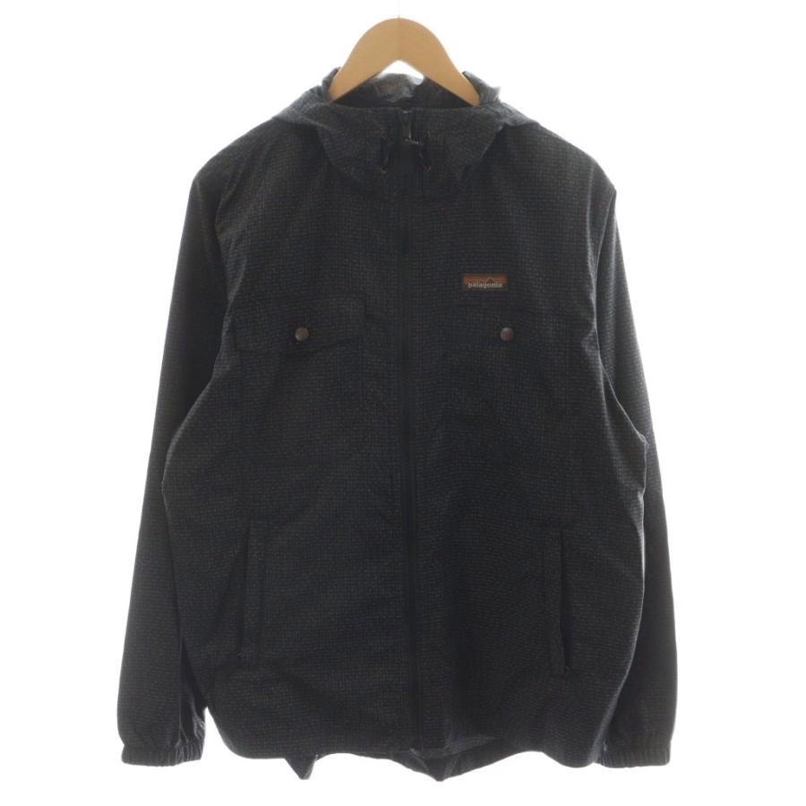 パタゴニア スティール・フォージ・ウインドブレーカー Sサイズ 黒 パタゴニア メンズ・スティール・フォージ・ウインドブレーカー