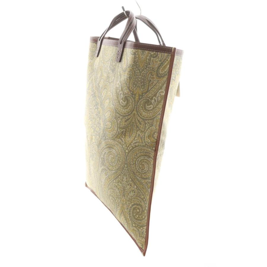 未使用品 アヴァケショーン A VACATION ファン FAN ペイズリーイエロー