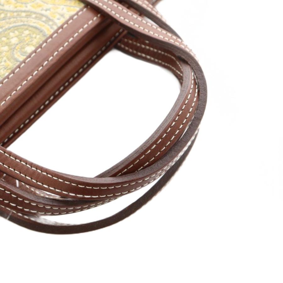 未使用品 アヴァケショーン A VACATION ファン FAN ペイズリーイエロー