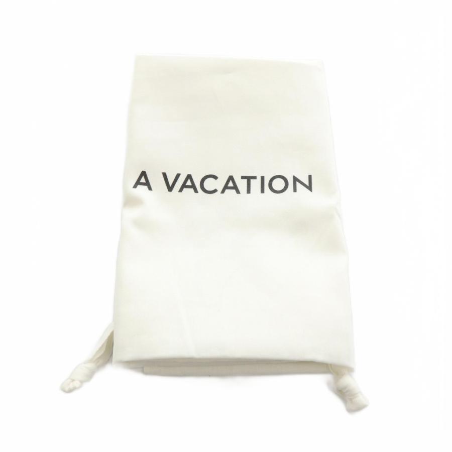 未使用品 アヴァケショーン A VACATION ファン FAN ペイズリーイエロー トートバッグ ハンドバッグ レザー 緑 グリーン 黄 イエロー 茶の画像