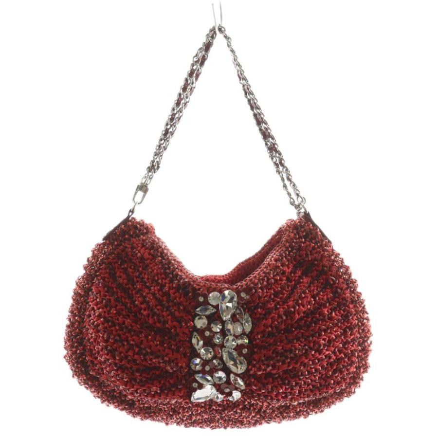 ANTEPRIMA（アンテプリマ） ワイヤーバッグ ハンドバッグ ビジュー装飾